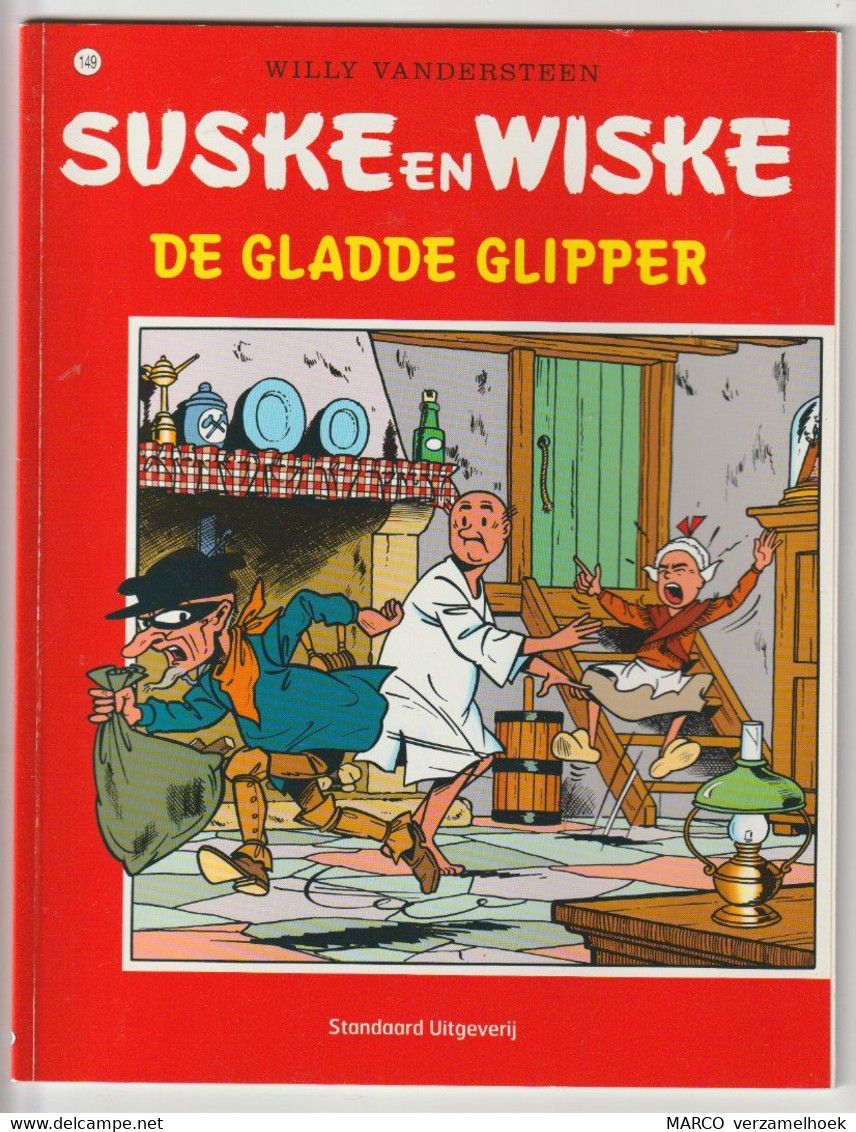149. Suske En Wiske De Gladde Glipper Willy Vandersteen - Suske & Wiske