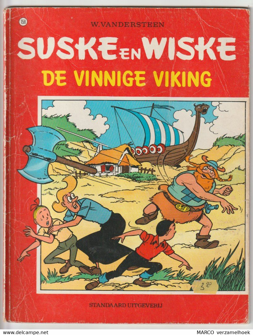 158. Suske En Wiske De Vinnige Viking Willy Vandersteen - Suske & Wiske