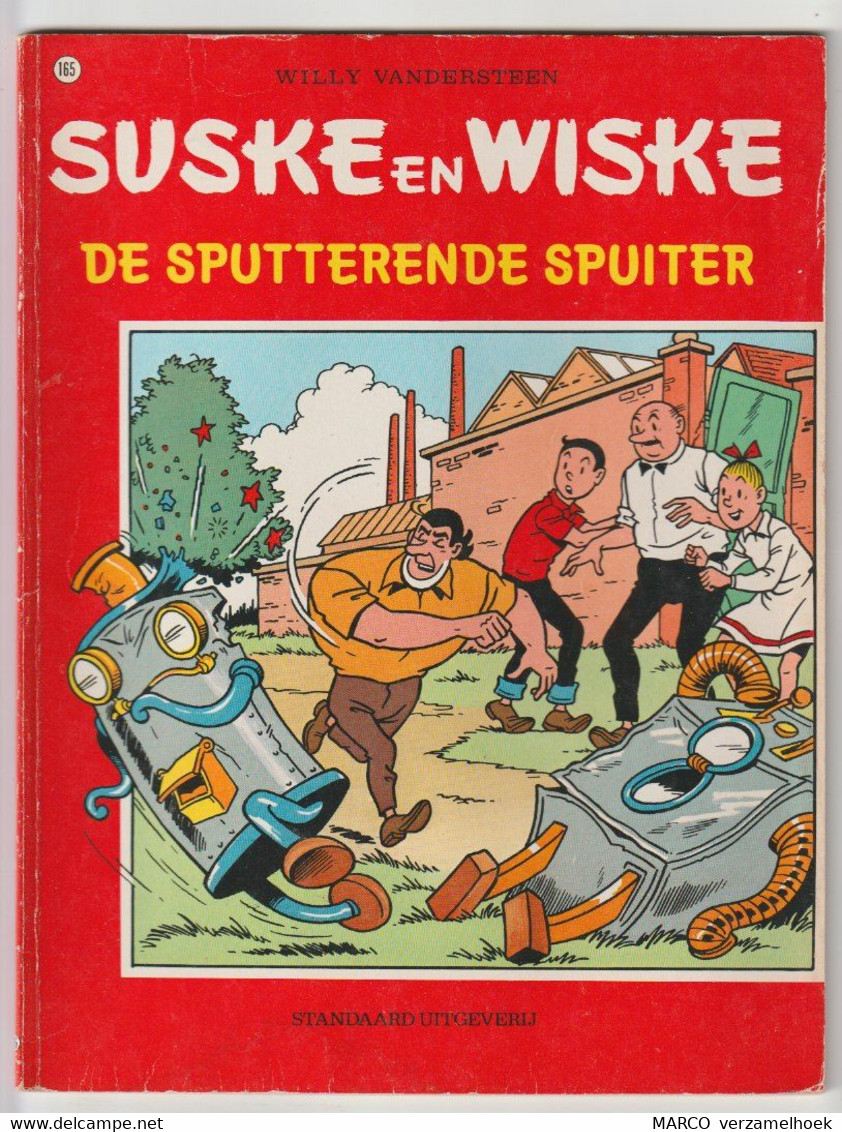 165. Suske En Wiske Sputterende Spuiter Willy Vandersteen - Suske & Wiske