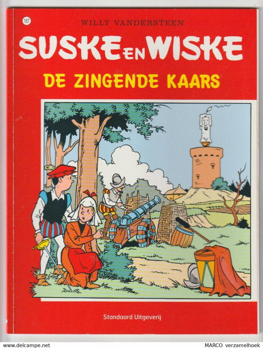 167. Suske En Wiske De Zingende Kaars Willy Vandersteen - Suske & Wiske