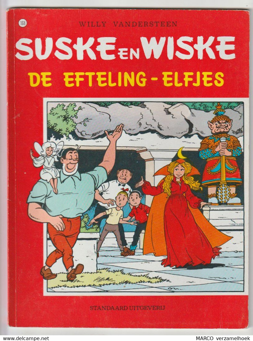 168. Suske En Wiske De Efteling-elfjes Willy Vandersteen - Suske & Wiske