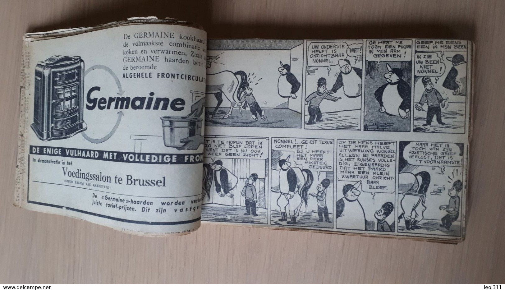 Krantenstrip: Nero Het Geheim Van Bakkendoen  In Krantentknipsels 1957-58 - Nero