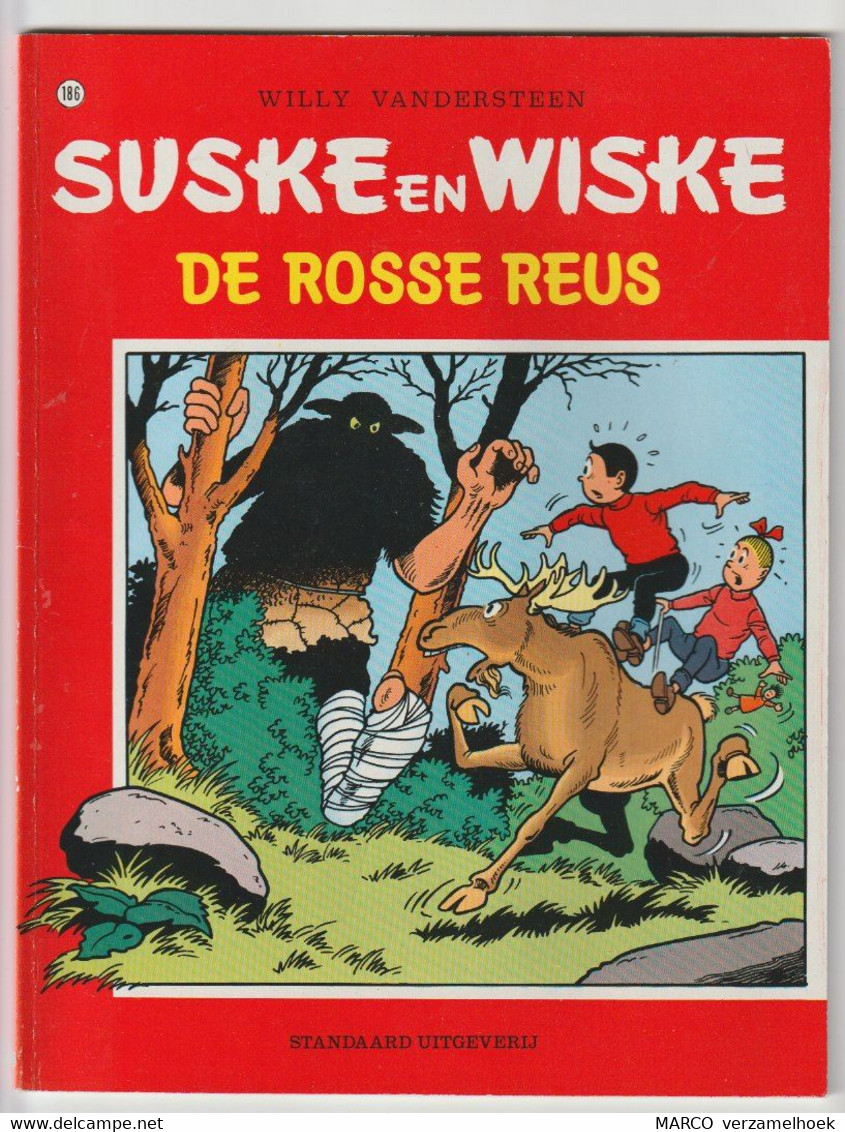 186. Suske En Wiske De Rosse Reus Willy Vandersteen - Suske & Wiske