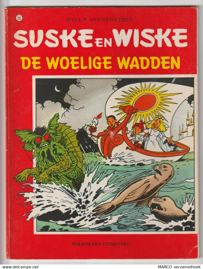 190. Suske En Wiske De Woelige Wadden Willy Vandersteen - Suske & Wiske