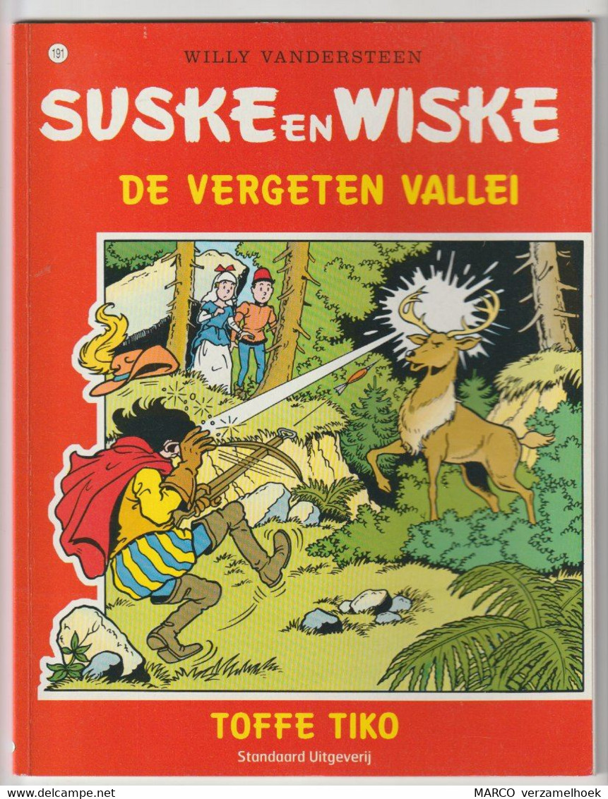 191. Suske En Wiske De Vergeten Vallei - Toffe Tiko Willy Vandersteen - Suske & Wiske