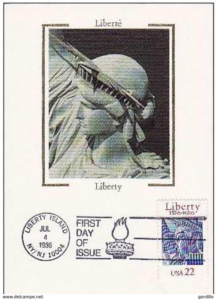 Carte Maximum Statue De La Liberté USA. - Cartoline Maximum