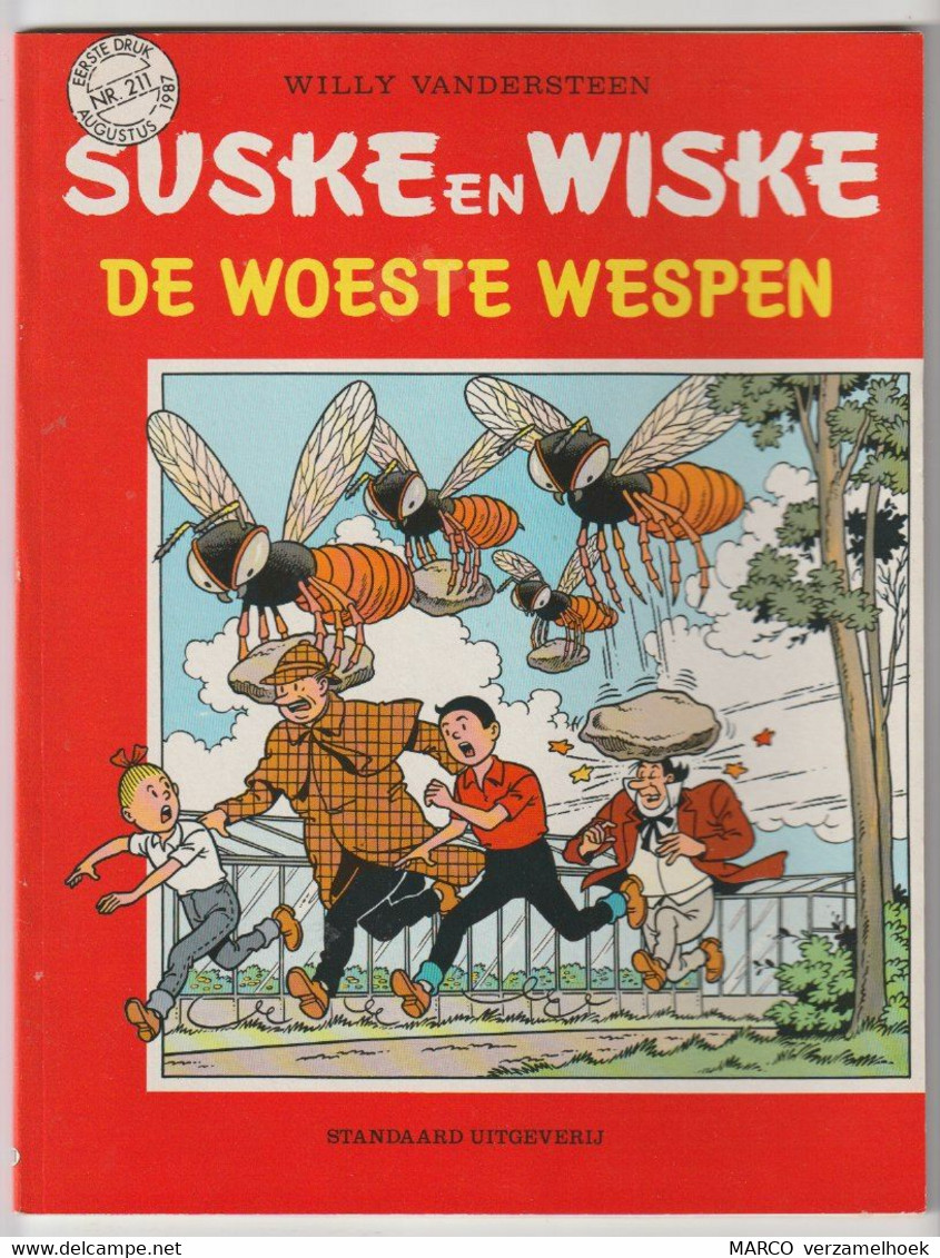 211. Suske En Wiske De Woeste Wespen Willy Vandersteen - Suske & Wiske