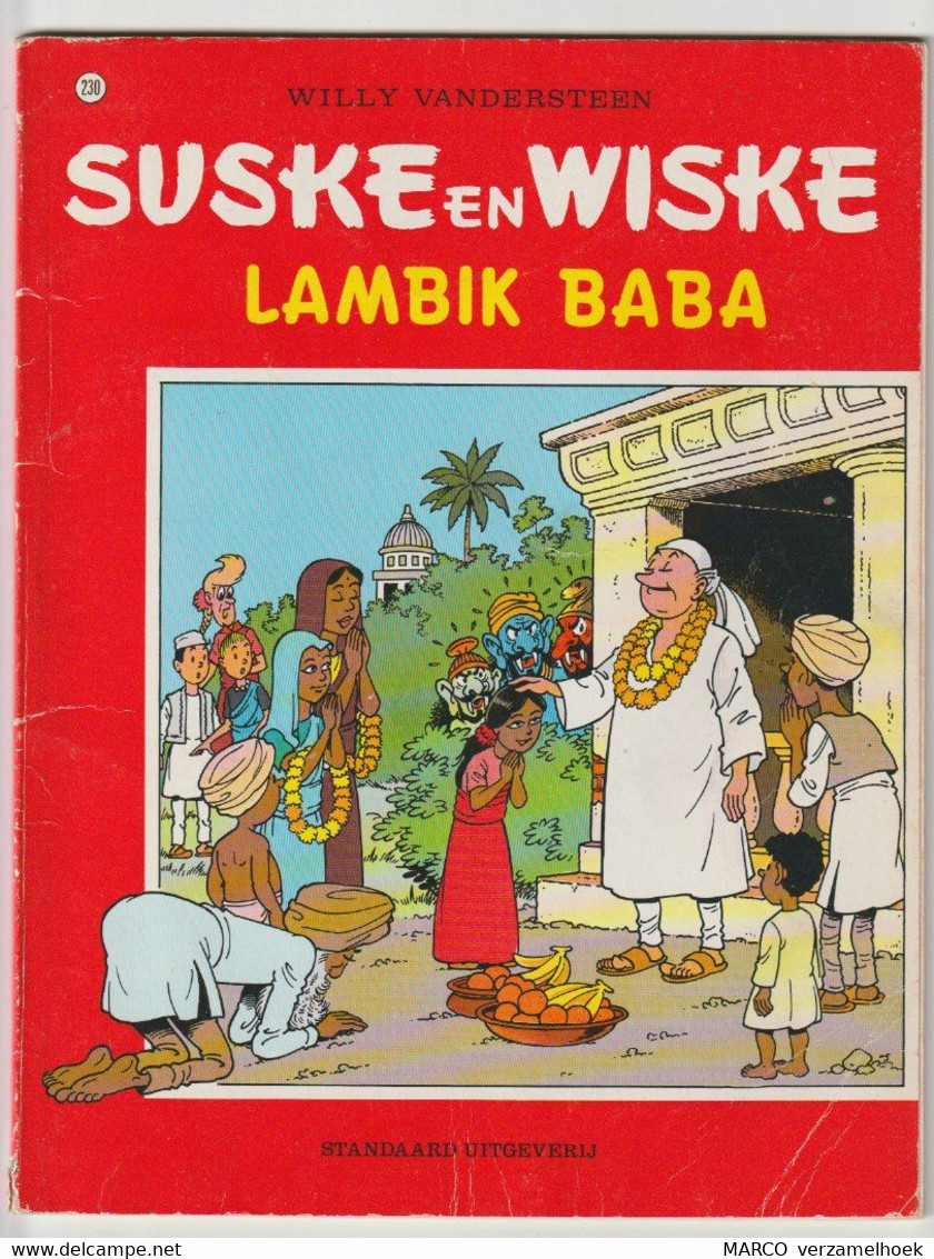 230. Suske En Wiske Lambik Baba Willy Vandersteen - Suske & Wiske