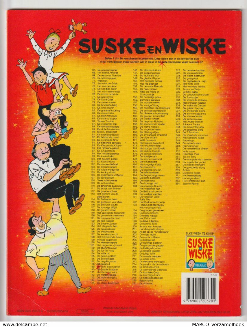 264. Suske En Wiske Jeanne Panne  Willy Vandersteen - Suske & Wiske