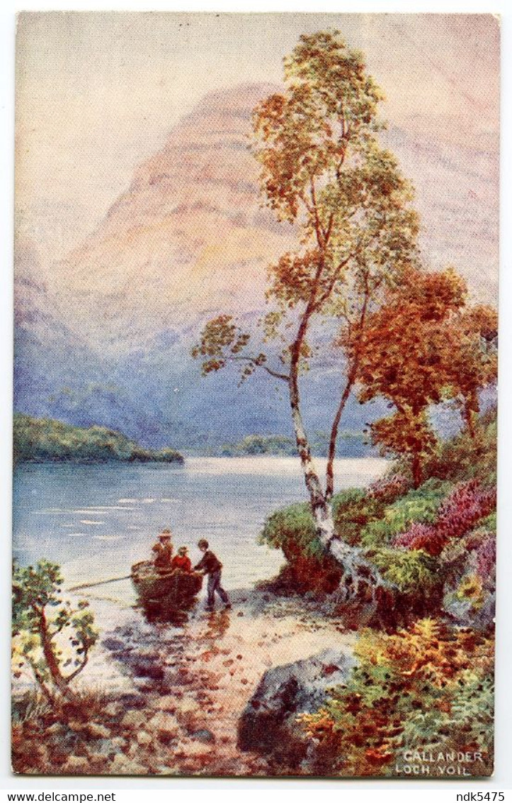 ARTIST : WIMBUSH - CALLANDER, LOCH VOIL (TUCK'S OILETTE) - Wimbush