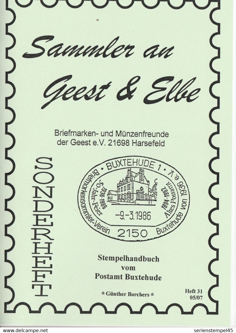 Sammler An Geest & Elbe Stempelhandbuch Vom Postamt Buxtehude 72 Seiten - Guides & Manuels