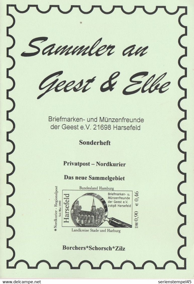 Sammler An Geest & Elbe Sonderheft Privatpost Nordkurier Das Neue Sammelgebiet 28 Seiten - Handbooks