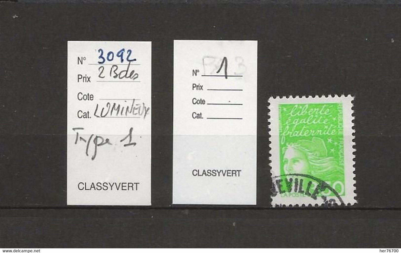 TIMBRE DE FRANCE  VARIETE  DIVERSE - Used Stamps