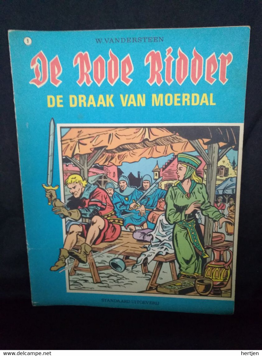 "De Rode Ridder 9 - De Draak Van Moerdal" Uitgave 1973 - Rode Ridder, De