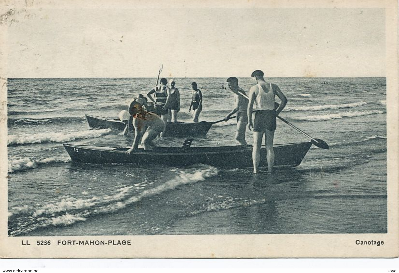 Canoé à Fort Mahon Plage Canotage - Aviron