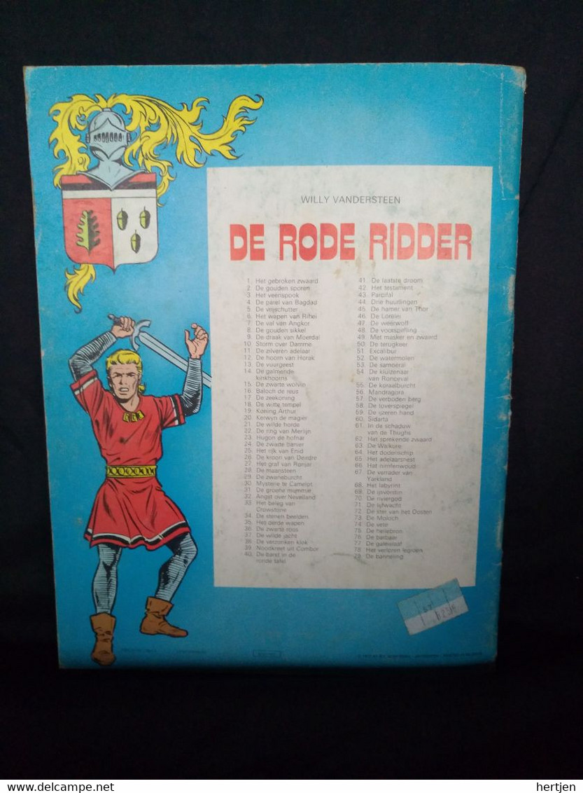 De Vuurgeest, De Rode Ridder  Nr. 13, 1977 - Rode Ridder, De