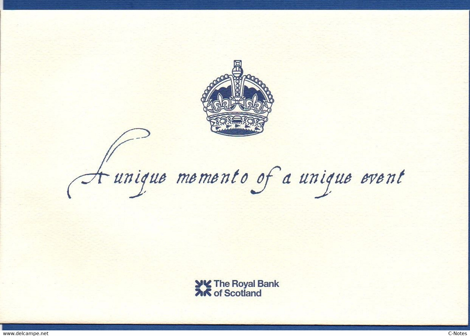 SCOTLAND - P.361 – 20 POUNDS 2000 UNC, Serie QETQM0000644 "Birth Centennial Of Queen Mother" Commemorative Issue -FOLDER - 20 Pounds