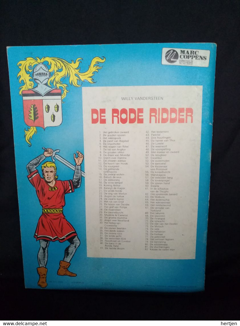 De Rode Ridder, 59: De Ijzeren Hand, Uitgave 1978 - Rode Ridder, De