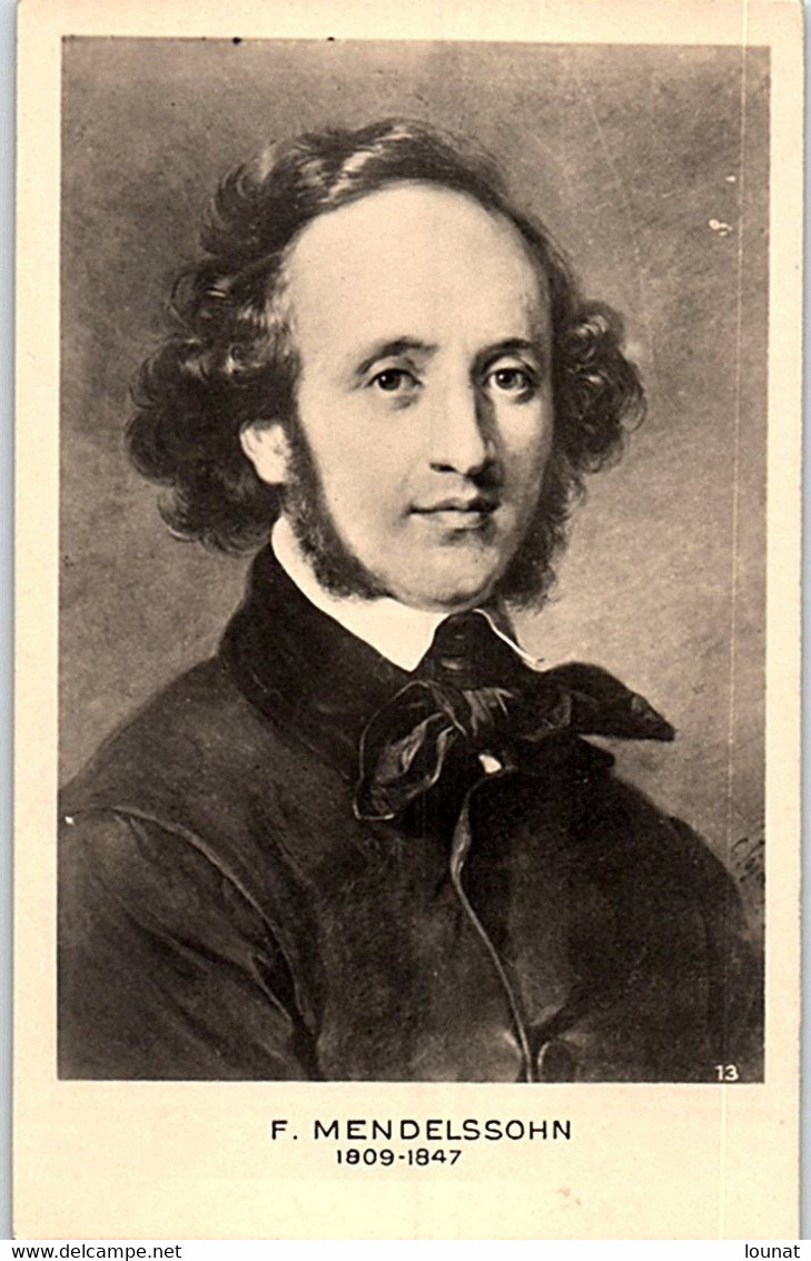 Musicien - F. MENDELSSOHN - Chanteurs & Musiciens