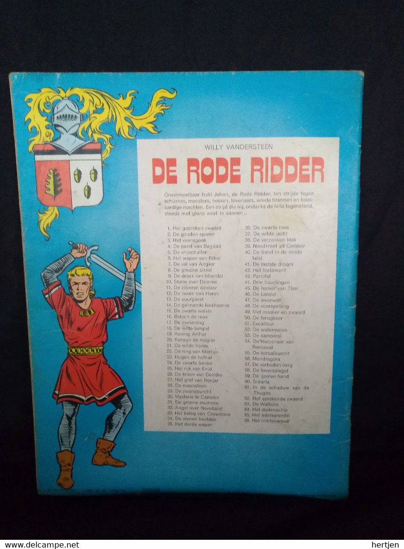 De Rode Ridder 64 : Het Dodenschip, Uitgave 1975 - Rode Ridder, De