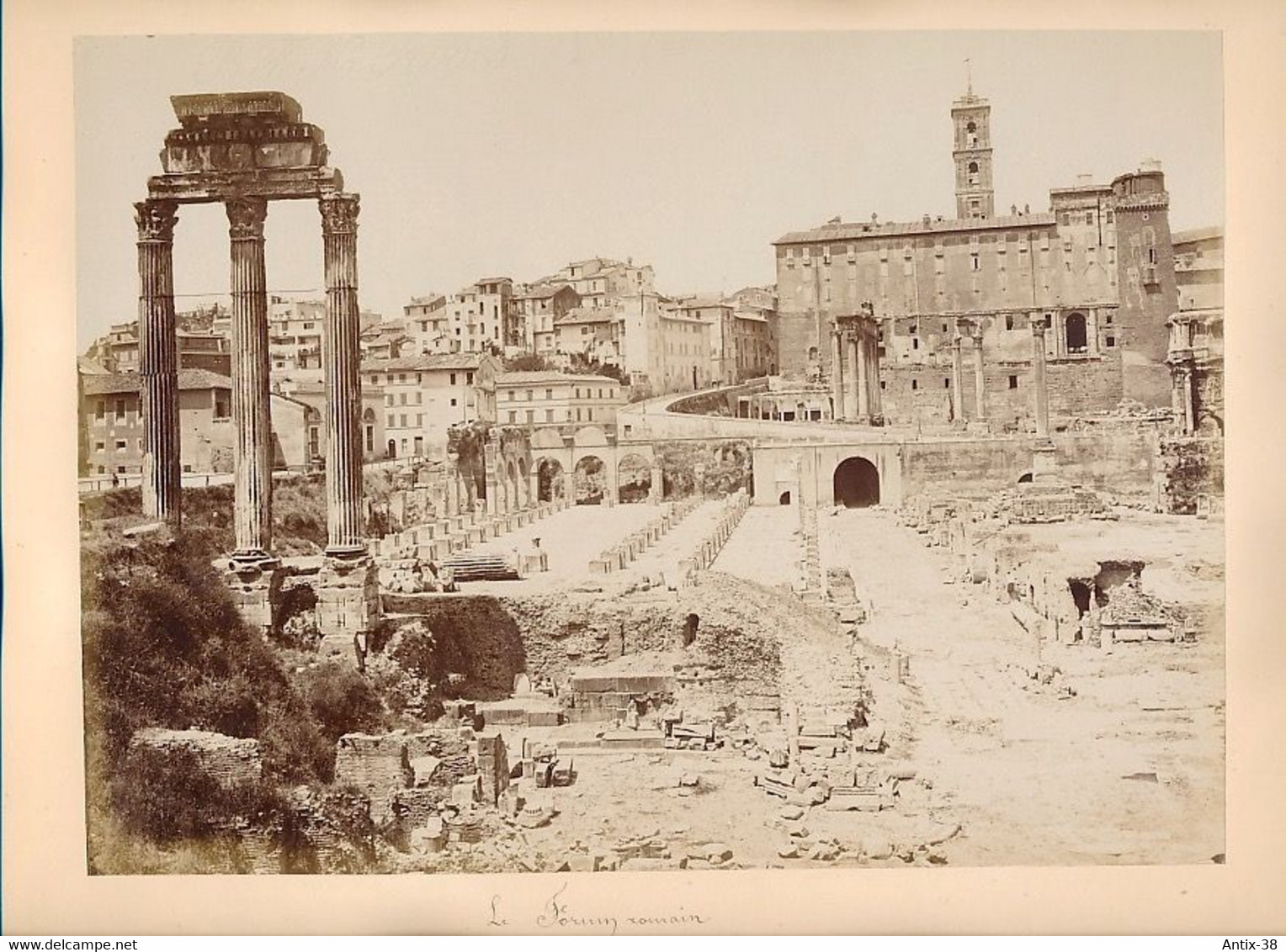 L18 - Photo - ITALIE - Rome - Le Forum Romain - Old (before 1900)