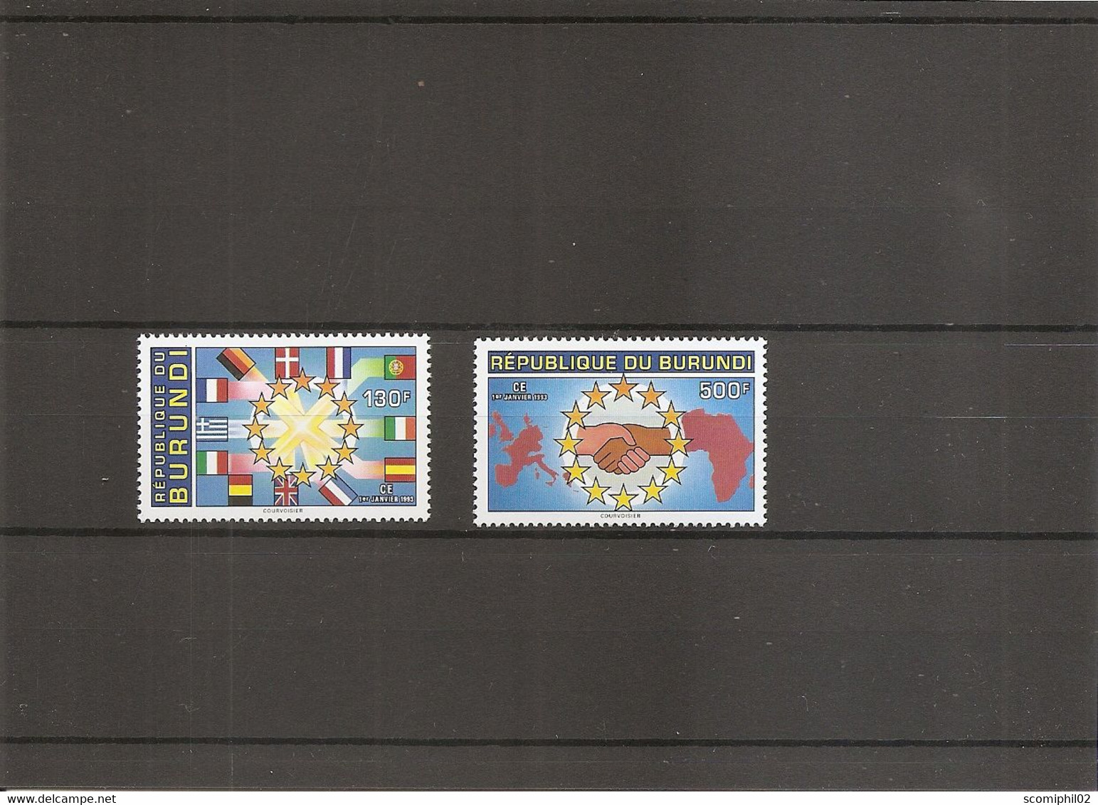 Burundi ( 1020/1021 XXX -MNH ) - Ungebraucht