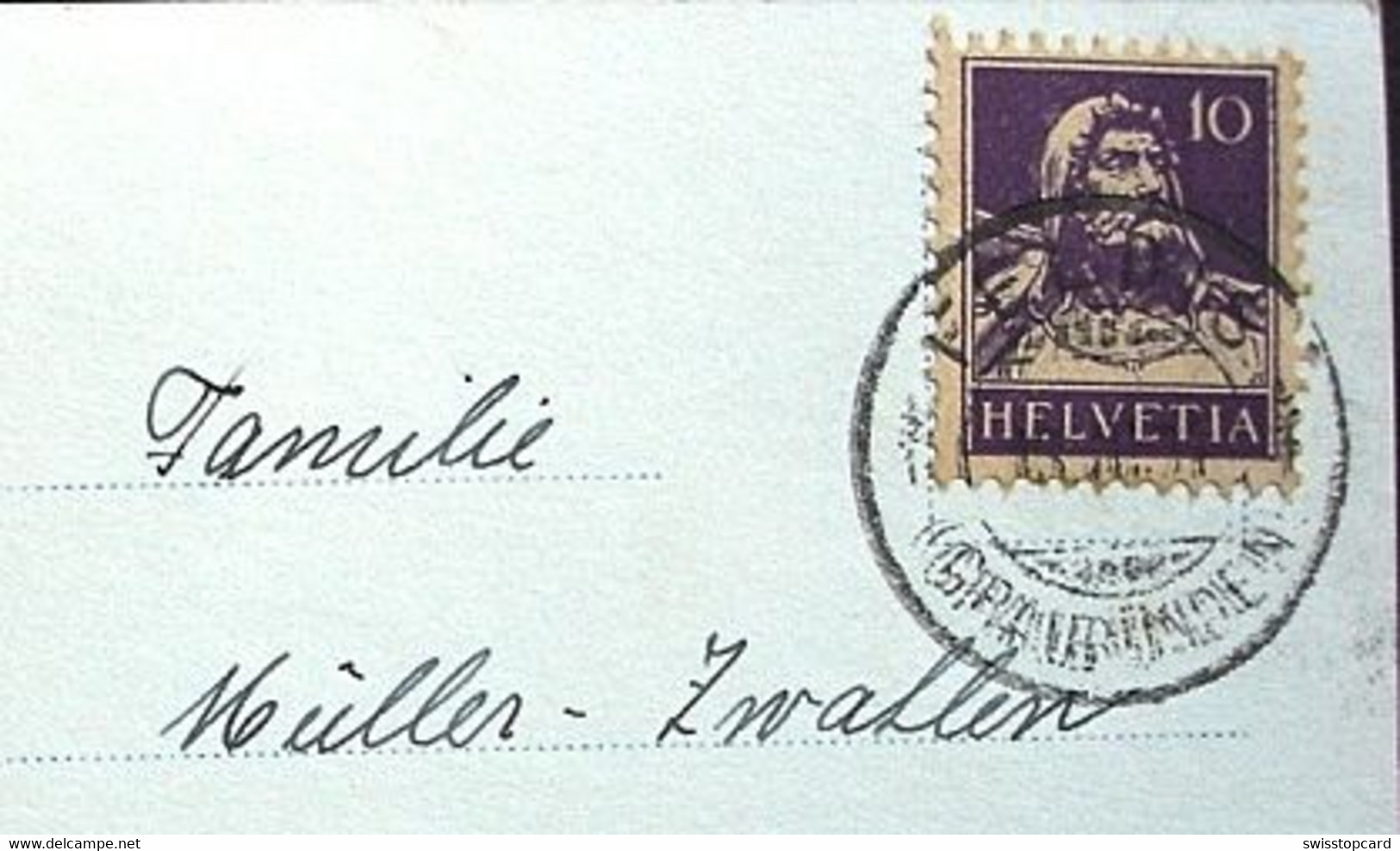 FELDIS I. Domleschg Gel. 1934 N. Oerlikon - Domleschg