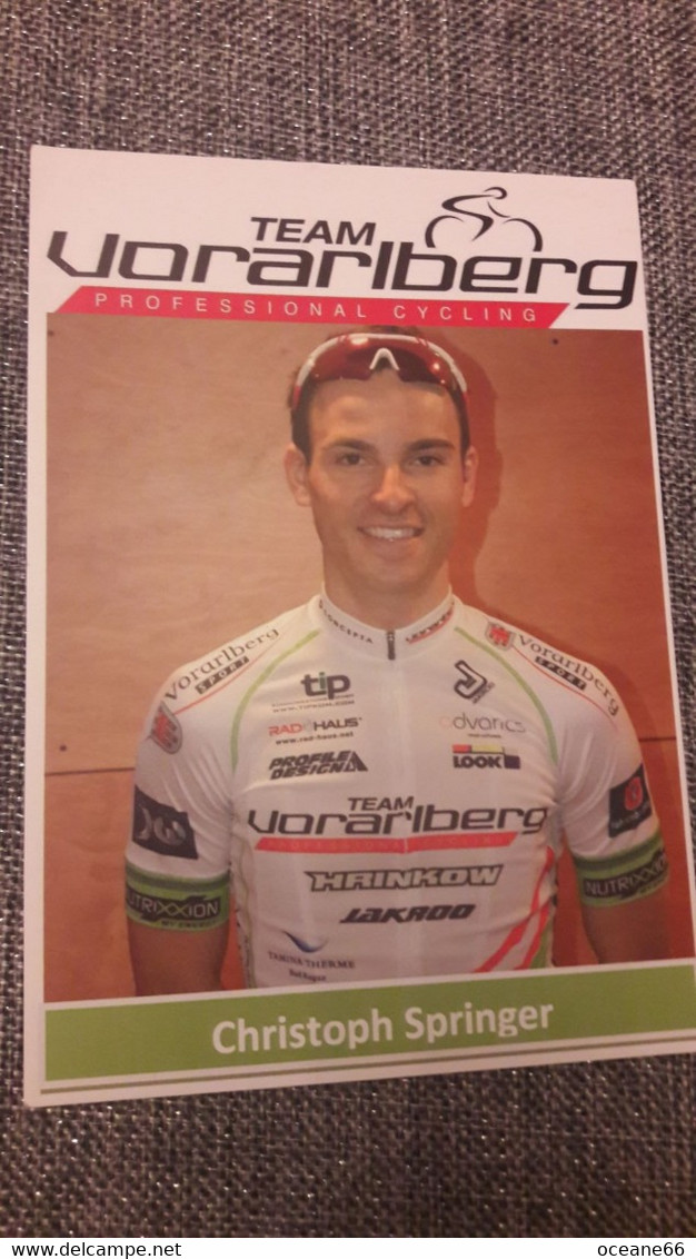 Christoph Springer Vorarlberg - Radsport