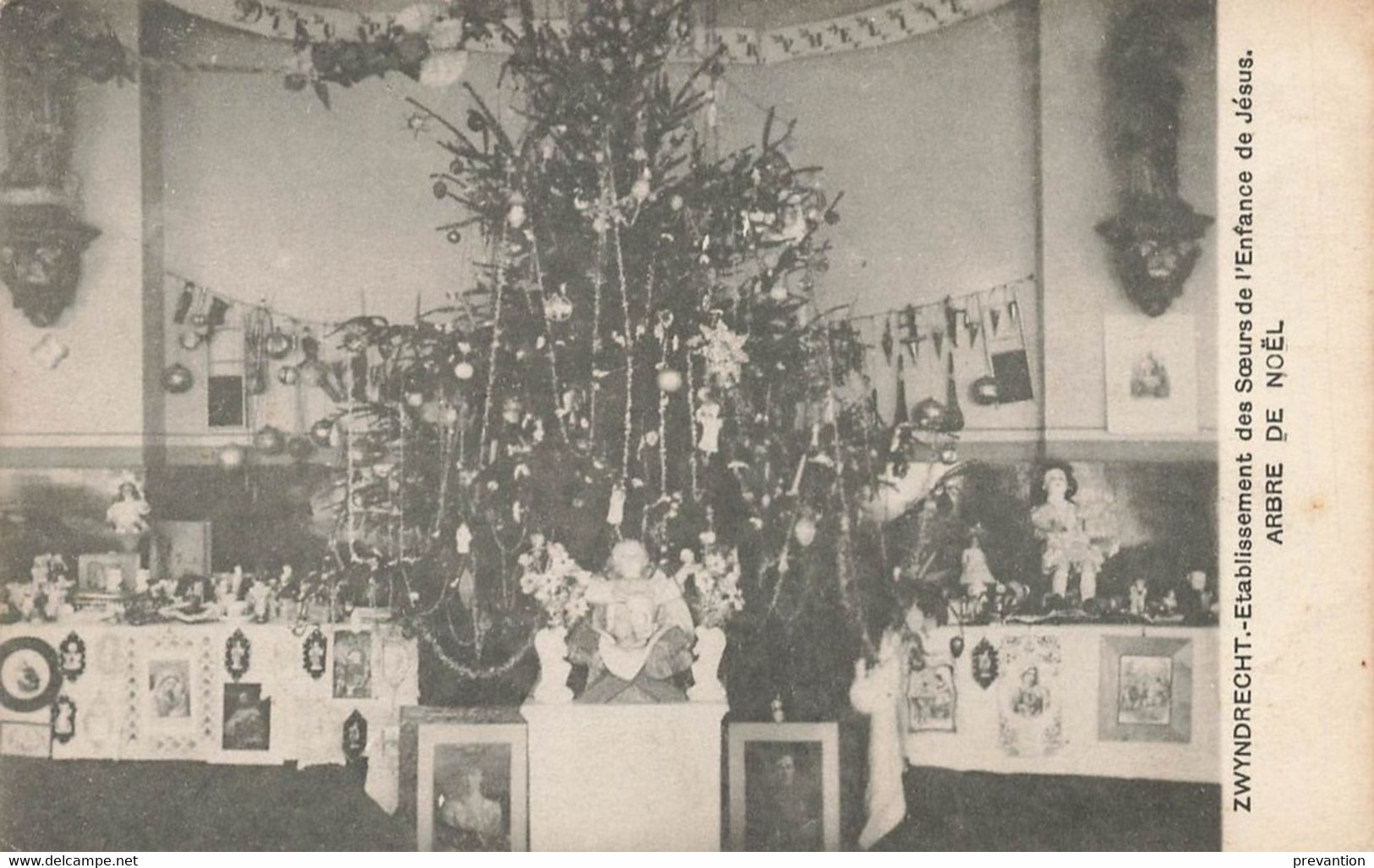 ZWYNDRECHT - Etablissement Des Sœurs De L'Enfance De Jésus - Arbre De Noël - Carte Circulé En 1912 - Zwijndrecht