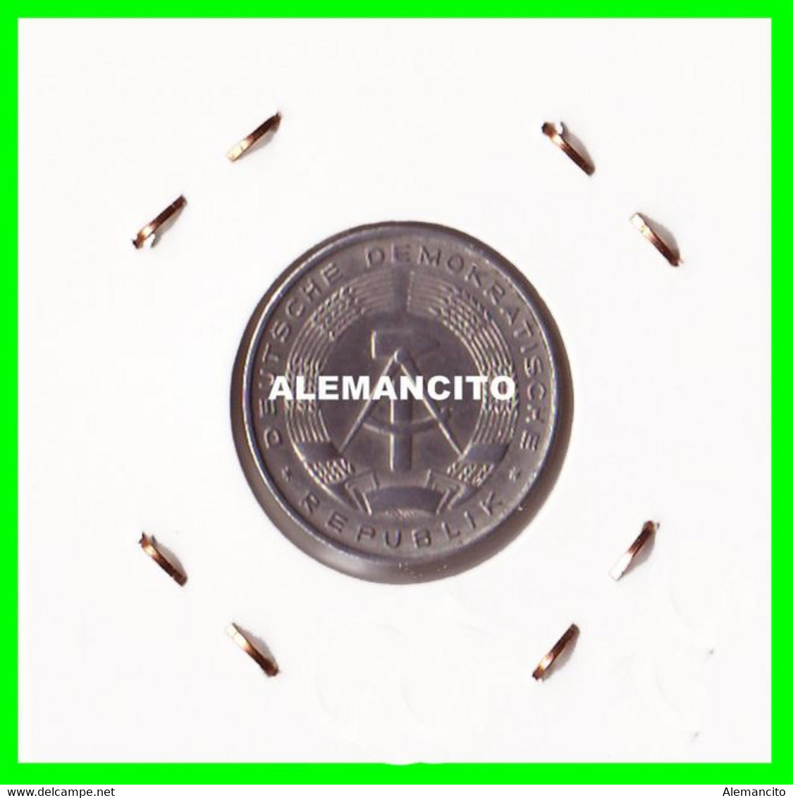 ( GERMANY ) AÑO 1983 REPUBLICA DEMOCRATICA DE ALEMANIA ( DDR ) MONEDAS DE 10 PFENNING  CECA-A MONEDA DE 21 Mm. ALUMINIO - 10 Pfennig