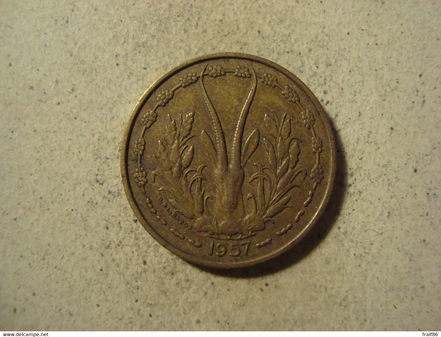 MONNAIE TOGO 25 FRANCS 1957 - Togo