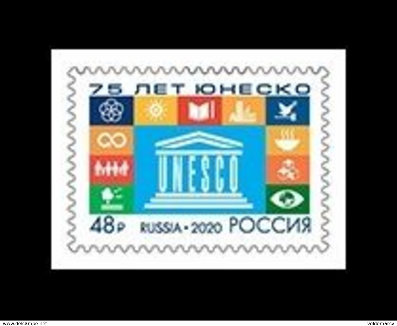 Russia 2020 Mih. 2936 UNESCO MNH ** - Neufs