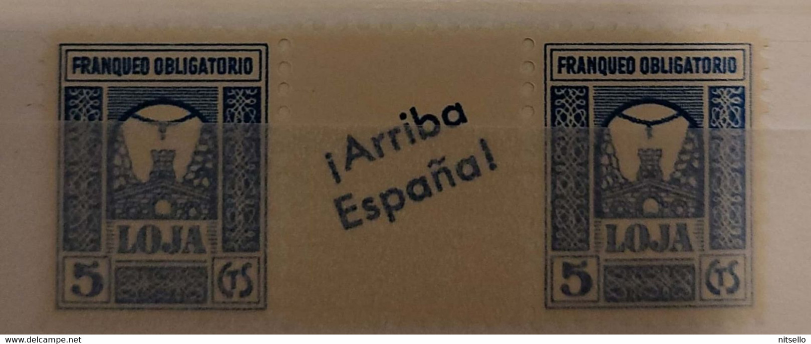 LOTE 2112 // (C510)  GUERRA CIVIL ESPAÑOLA - LOJA - Republikanische Ausgaben