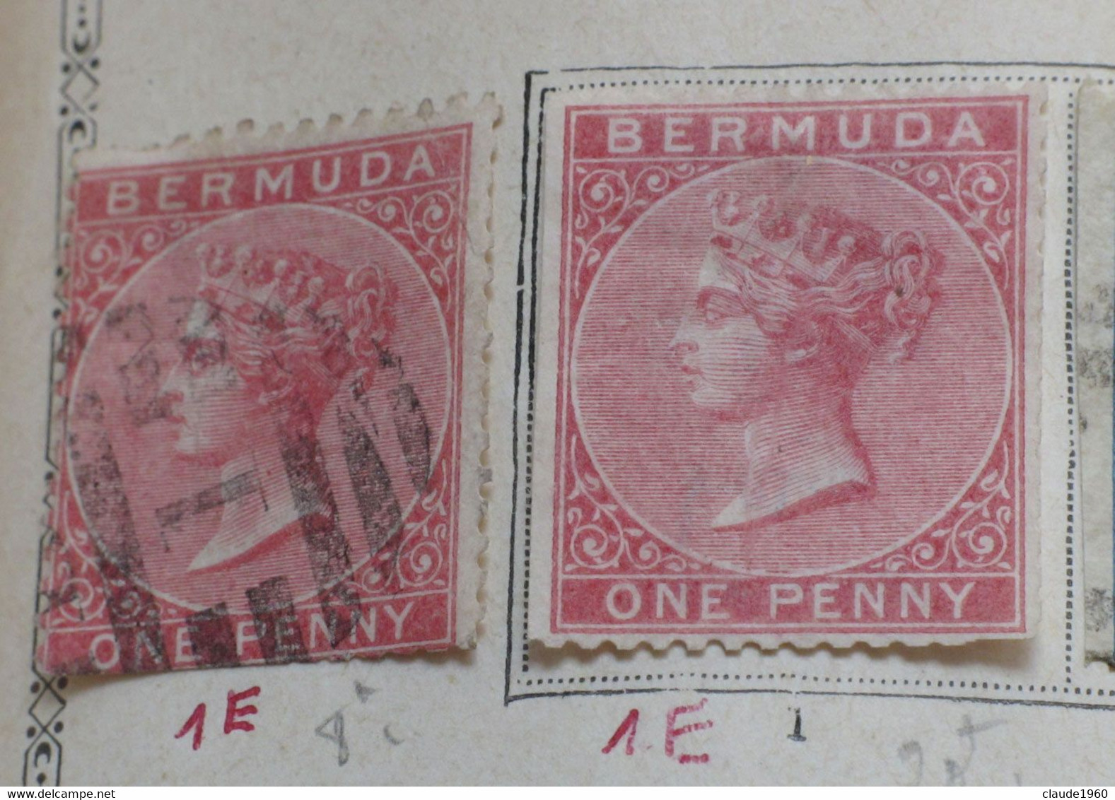 Bermudes 1865 1880 1884 1902 1904 1906 (6 Scans) 24 Stamps - Bermudes