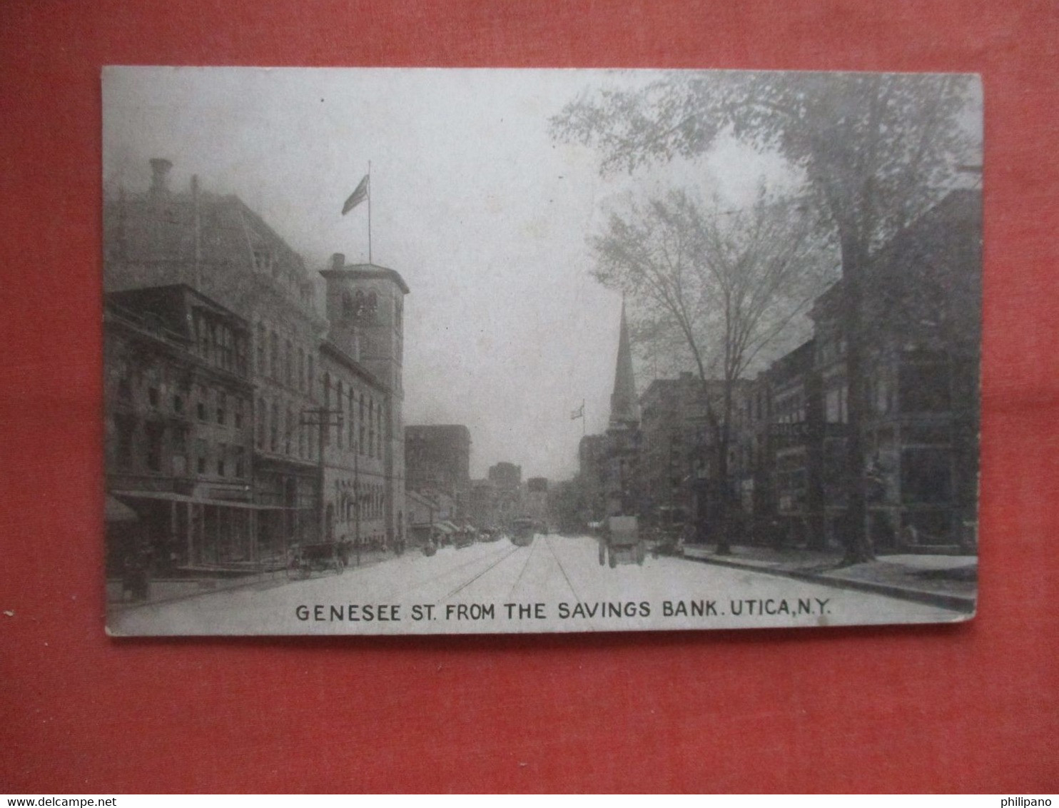 Genesee Street.   Utica  New York     Ref 5464 - Utica