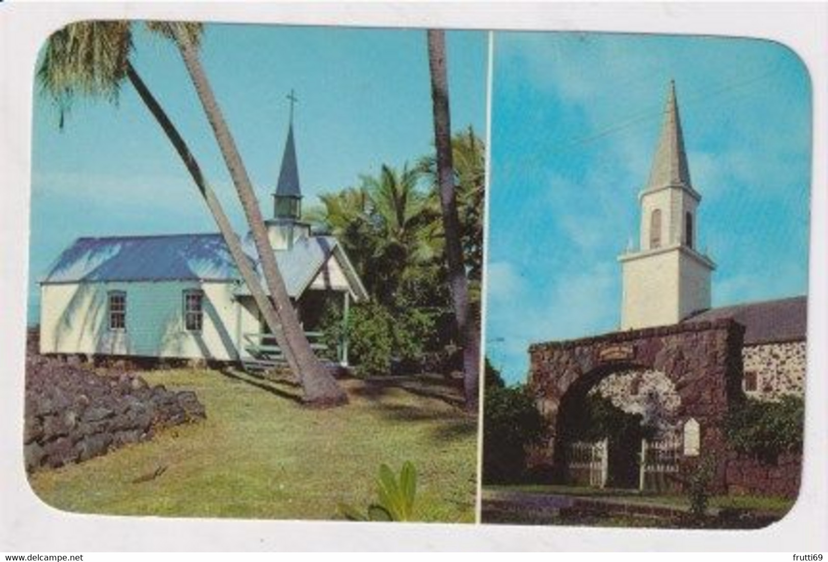 AK 033890 USA - Hawaii - Kailua-Kona - Churches Of Iona & St. Peter's-by-the-Sea - Hawaï