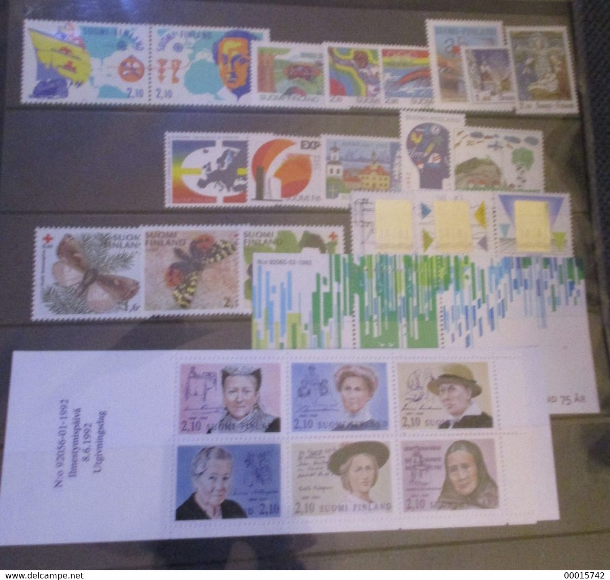 FINLAND STAMPS 1992 - UNUSED ** - Collezioni