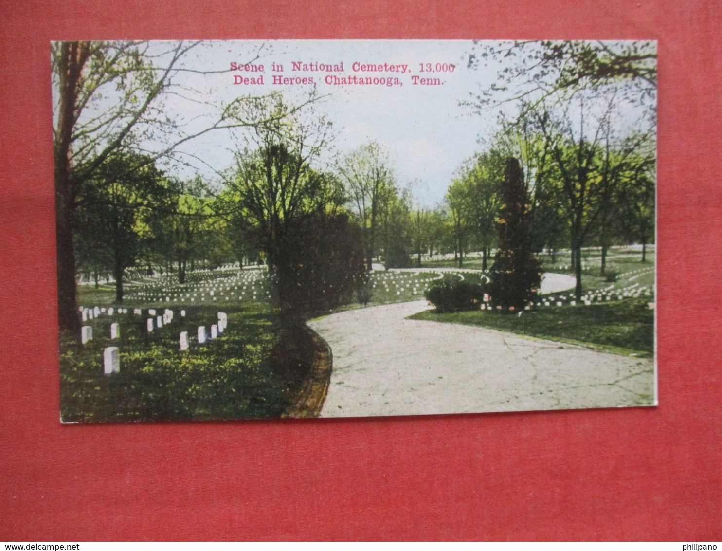 National Cemetery 13,000 Dead Heroes   Chattanooga Tennessee > Chattanooga      Ref 5465 - Chattanooga