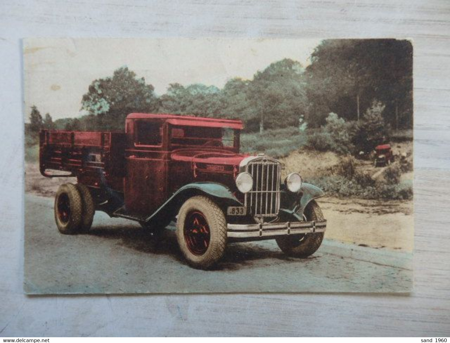 Entreprise: DIAMOND T. - Camion Châssis Et Tracteur - Etterbeek "Bruxelles" - Colorisée - Circulé: 1933 - 2 Scans. - Other & Unclassified