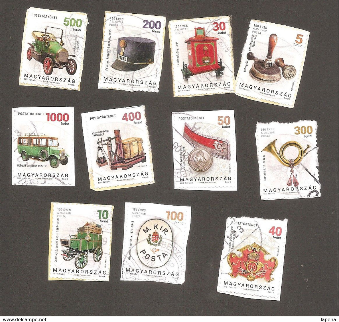 Hungria 11 Sellos Used - Used Stamps