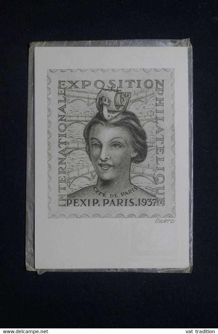 FRANCE - Pochette Avec 5 Cartes De L 'Exposition Philatélique De Paris En 1937 ( Pexip ) -  L 115890 - Cartoline Postali E Su Commissione Privata TSC (ante 1995)