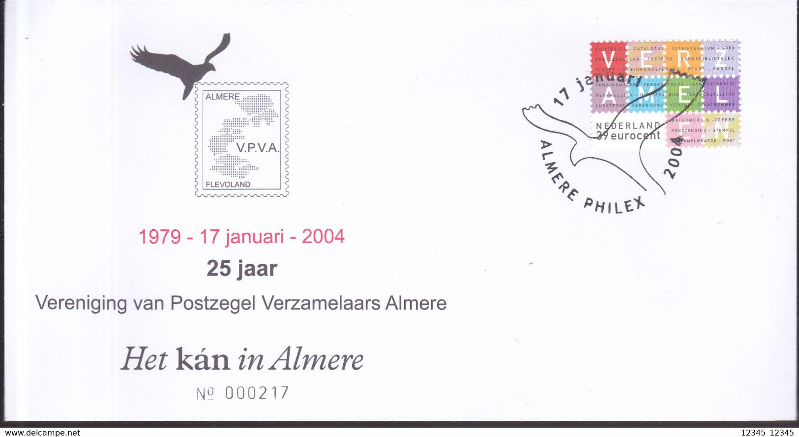 Almere Philex 2004, Birds - Lettres & Documents