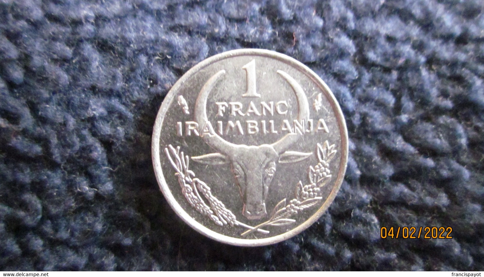 Madagascar: 1 Francs 1975 - Madagascar