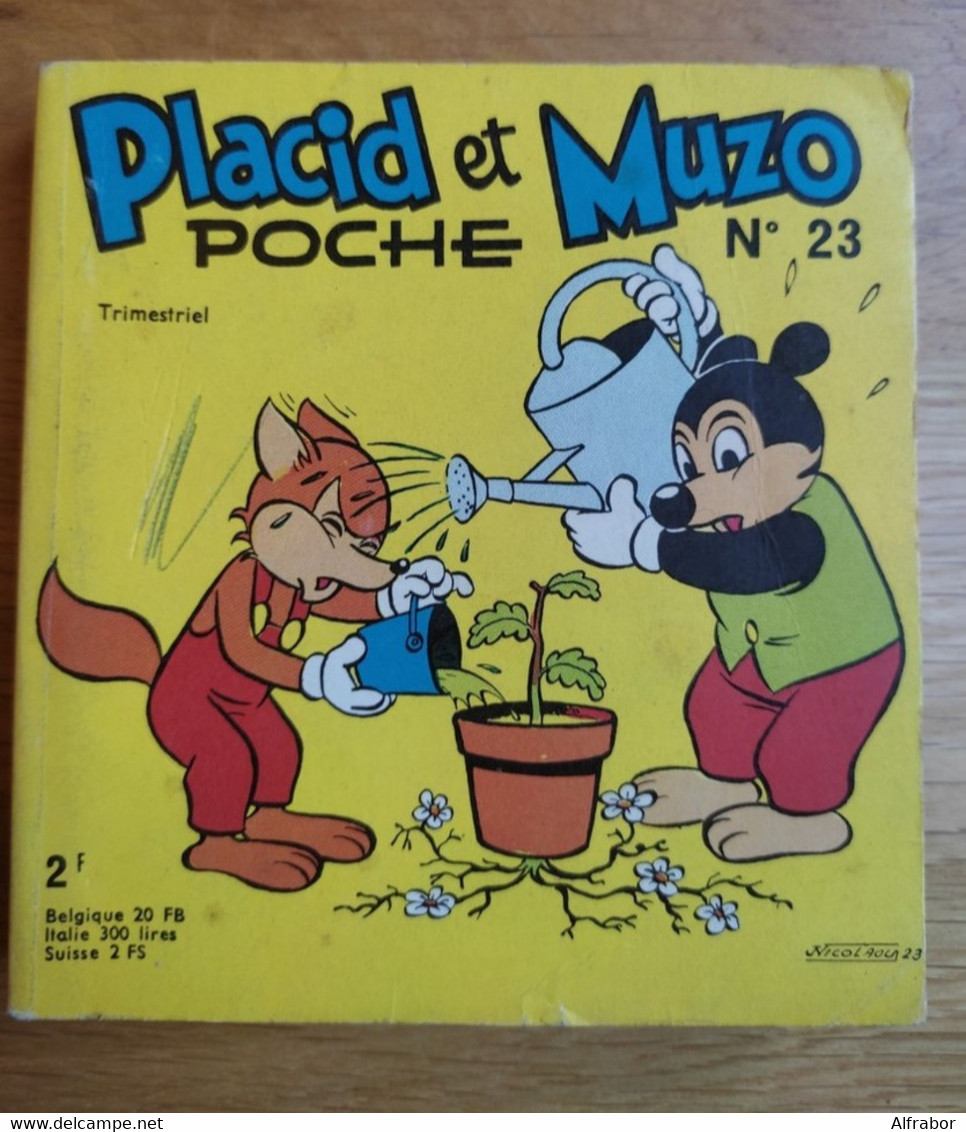 PLACID ET MUZO POCHE N°23 PIF VAILLANT TOTOCHE - Pif - Autres