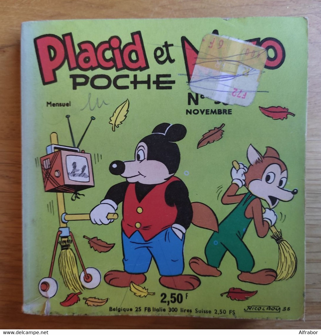 PLACID ET MUZO POCHE N°35 PIF VAILLANT TOTOCHE - Pif - Autres