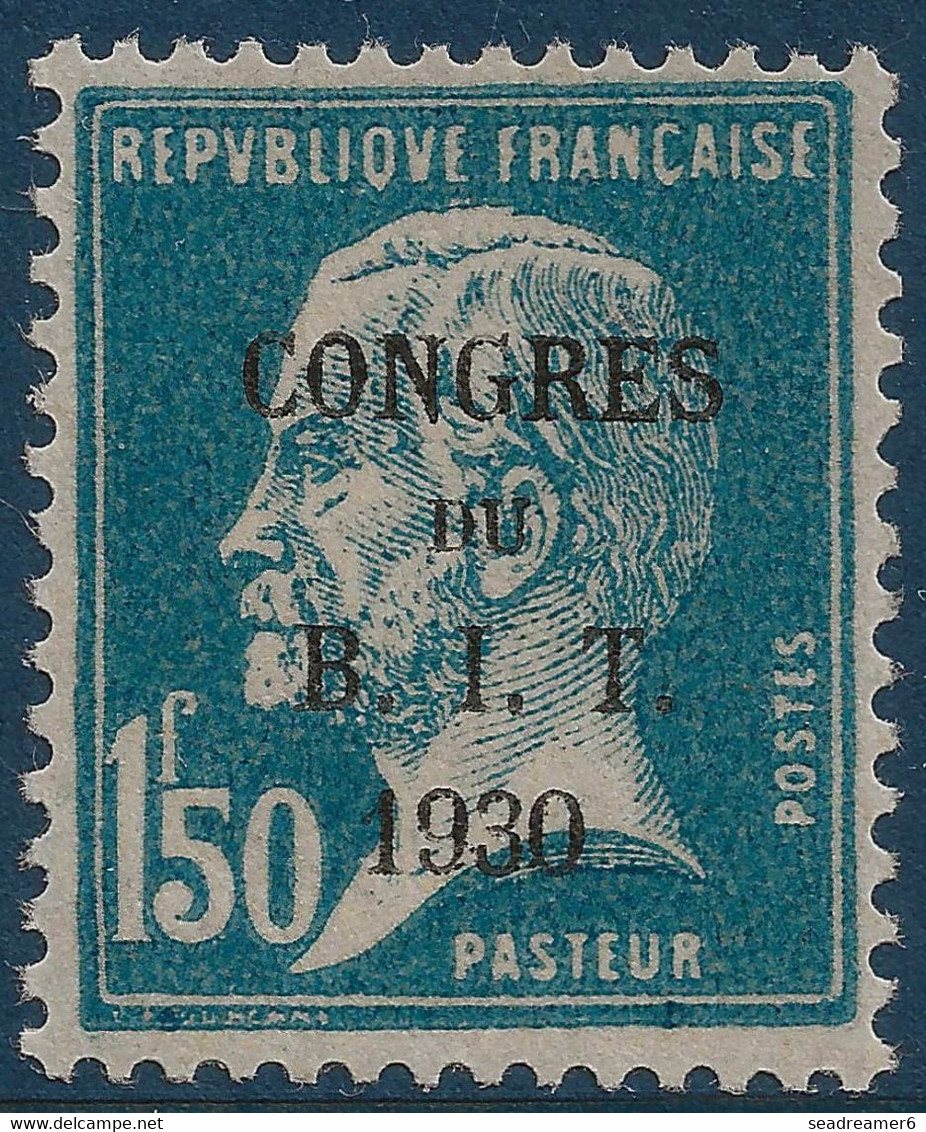 France Congrès Du BIT N°265a** Variété Sans Accent à Congrès Tres Frais Signé Calves - Unused Stamps