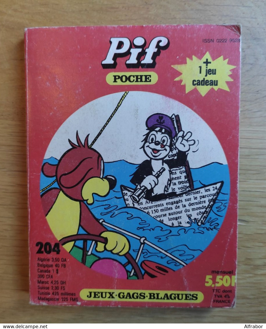 PIF POCHE N°204 VAILLANT - Pif - Autres