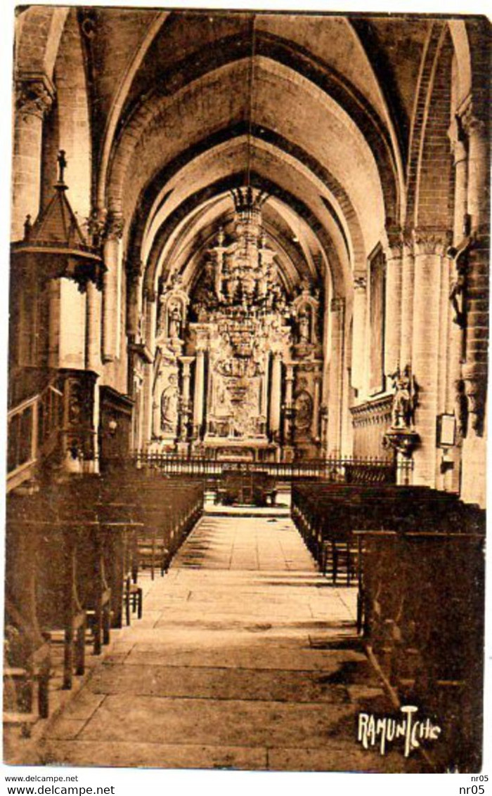 79 ( Deux Sevres ) - THOUARS - Eglise St Laon ( Interieur ) - Thouars