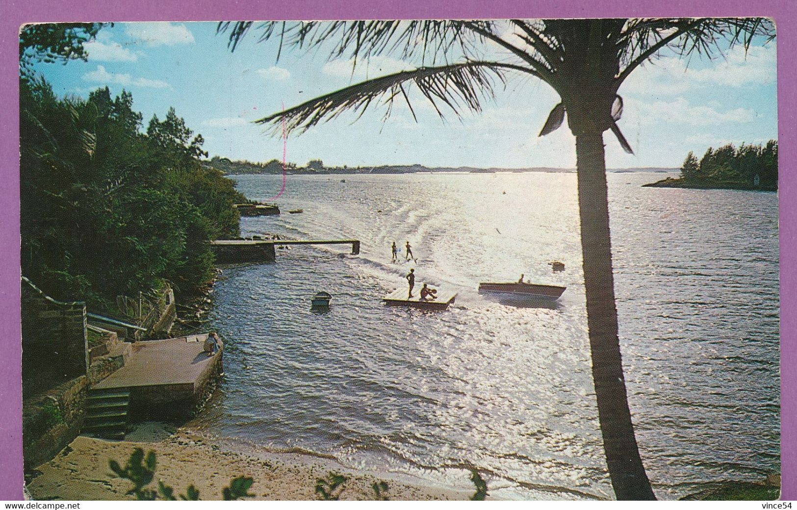 BUENA VISTA - Paget - Bermuda - Water Skiing At Sunset - Bermuda