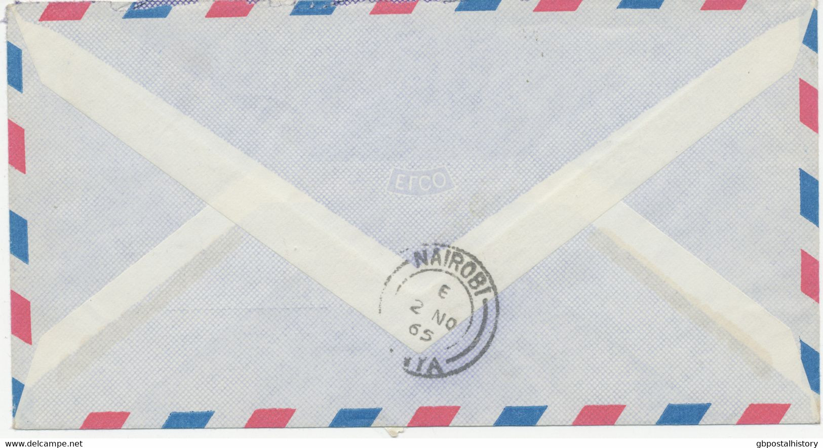 KENYA UGANDA TANZANIA 1965, International Co-operation Year (I.C.Y.) Complete On Superb Registered Airmail Cover - Kenya, Uganda & Tanzania